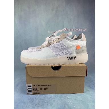 Off-White x Air Force 1 Low The Ten AO4606-100-2 White/White-Sail Mens Womens Shoes