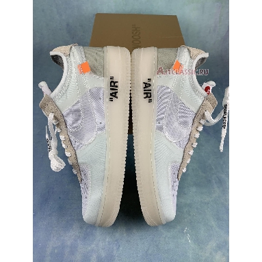 Off-White x Air Force 1 Low The Ten AO4606-100-2 White/White-Sail Mens Womens Shoes