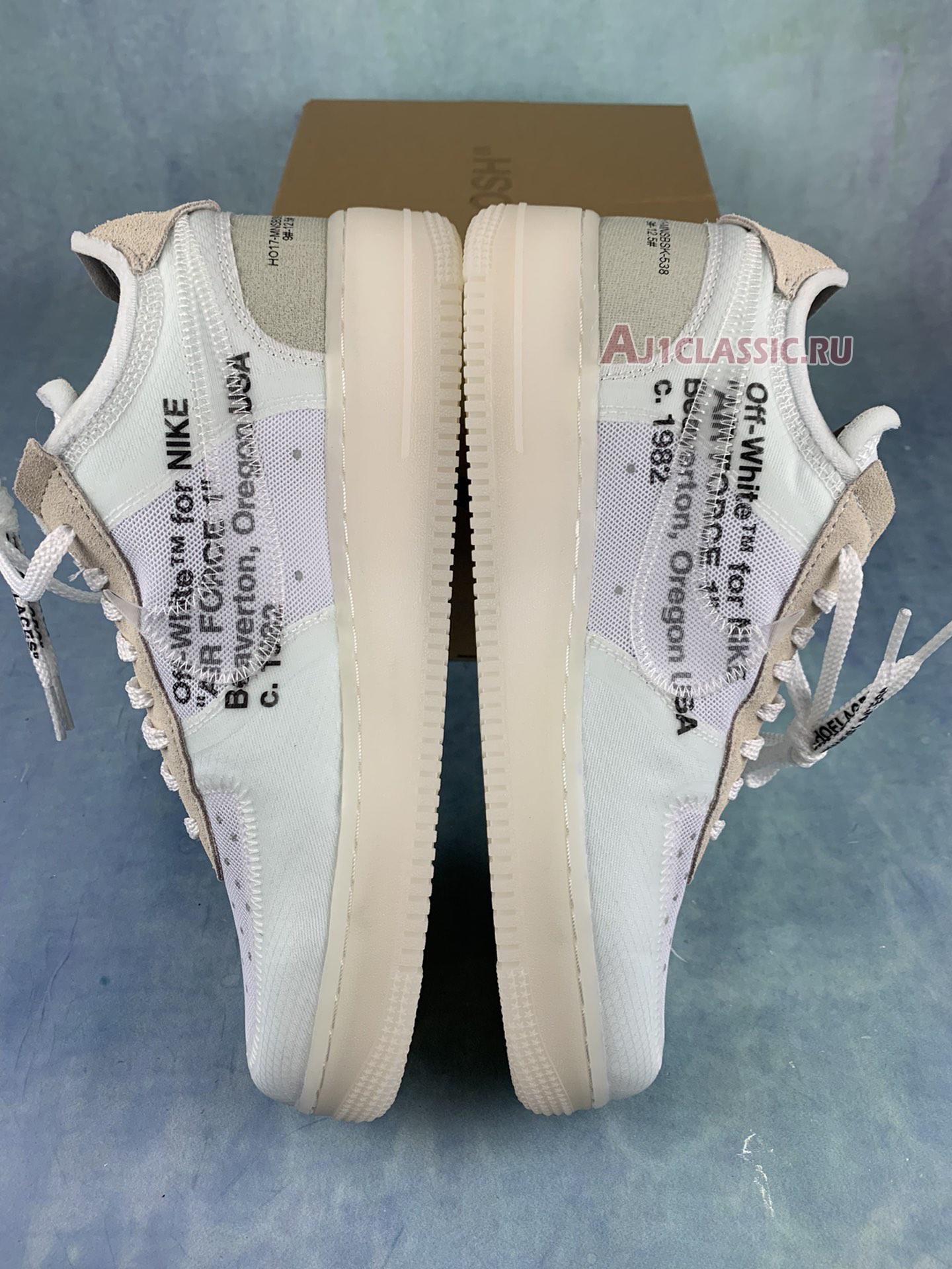 New Off-White x Air Force 1 Low "The Ten" AO4606-100-2 Shoes