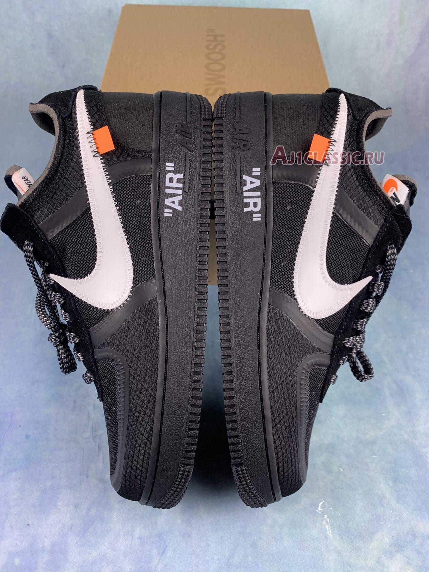 New Off-White x Nike Air Force 1 Low "Black" AO4606-001-2 Shoes