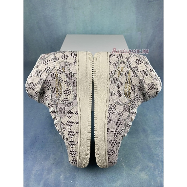 Louis Vuitton x Air Force 1 Mid Graffiti 1A9V-GRAFFITI-MID White/Damier Print Sneakers