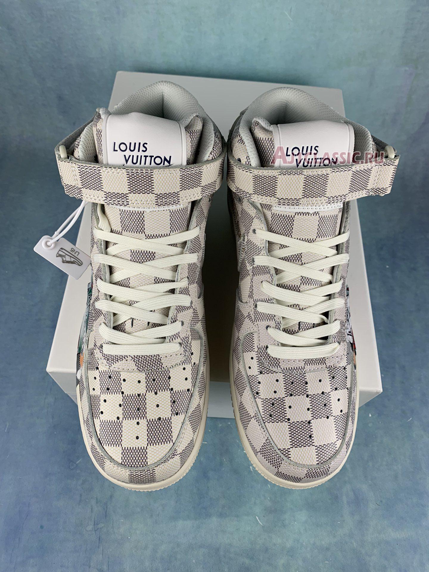 Louis Vuitton x Air Force 1 Mid "Graffiti" 1A9V-GRAFFITI-MID