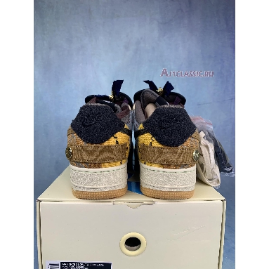 Travis Scott x Air Force 1 Low Cactus Jack CN2405-900-2 Multi-Color/Muted Bronze/Fossil Mens Womens Shoes