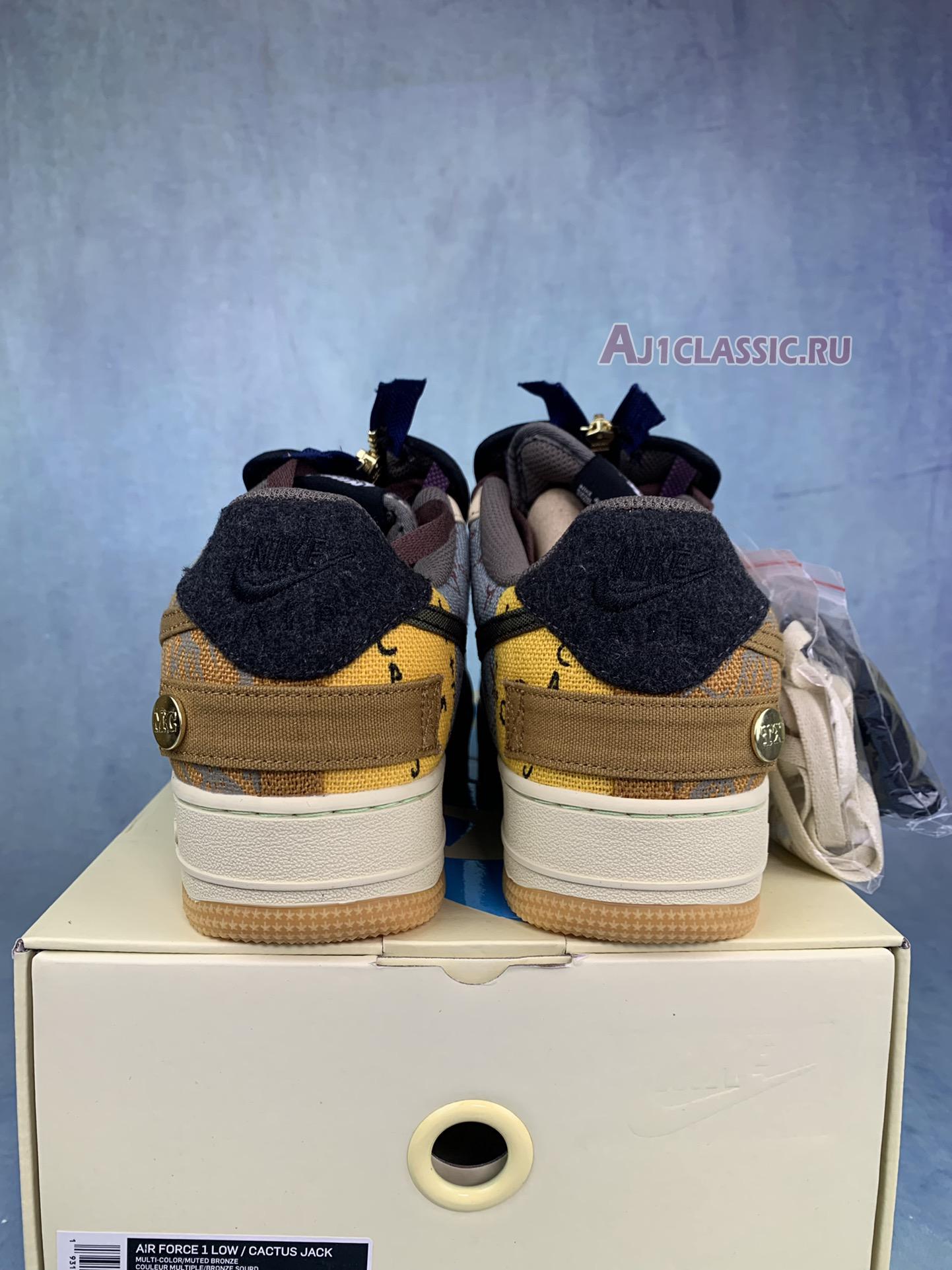 New Travis Scott x Air Force 1 Low "Cactus Jack" CN2405-900-2 Shoes