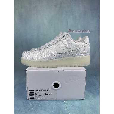 CLOT x Air Force 1 Premium 1WORLD AO9286-100-2 White/White-White Sneakers