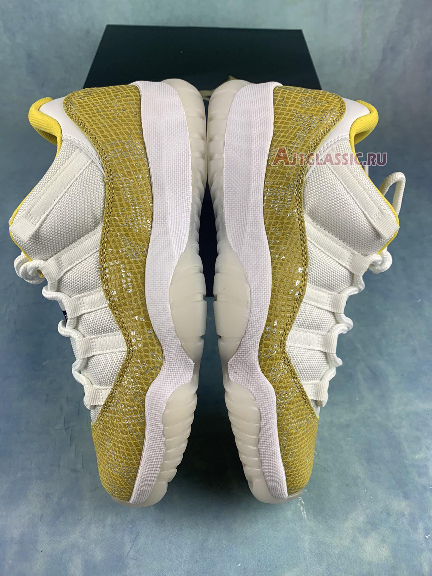 Air Jordan 11 Low "Yellow Snakeskin" AH7860-107