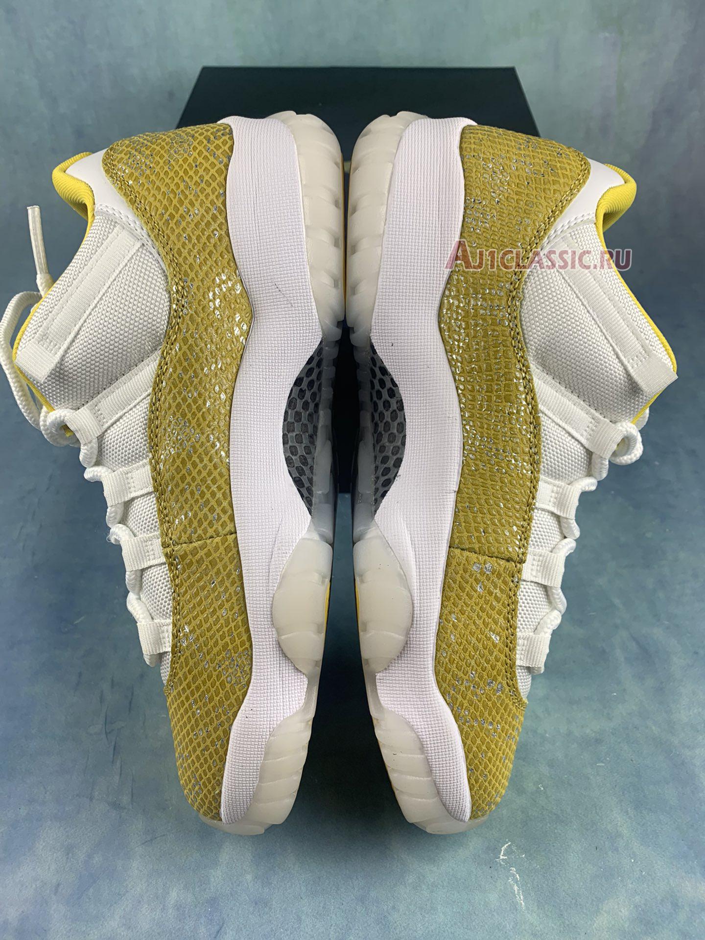 Air Jordan 11 Low "Yellow Snakeskin" AH7860-107