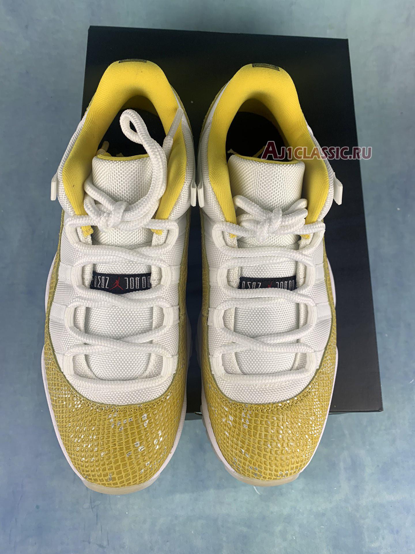 Air Jordan 11 Low "Yellow Snakeskin" AH7860-107