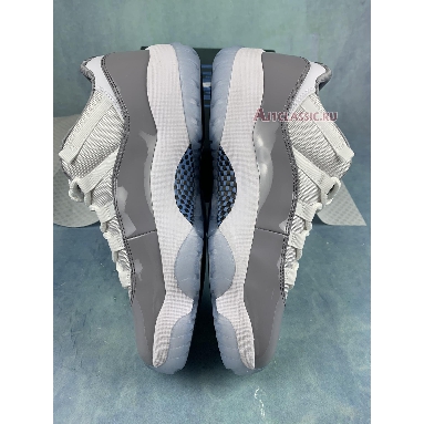 Air Jordan 11 Retro Low Cement Grey AV2187-140 White/University Blue/Cement Grey Mens Womens Shoes