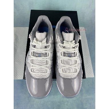 Air Jordan 11 Retro Low Cement Grey AV2187-140 White/University Blue/Cement Grey Sneakers