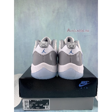 Air Jordan 11 Retro Low Cement Grey AV2187-140 White/University Blue/Cement Grey Sneakers