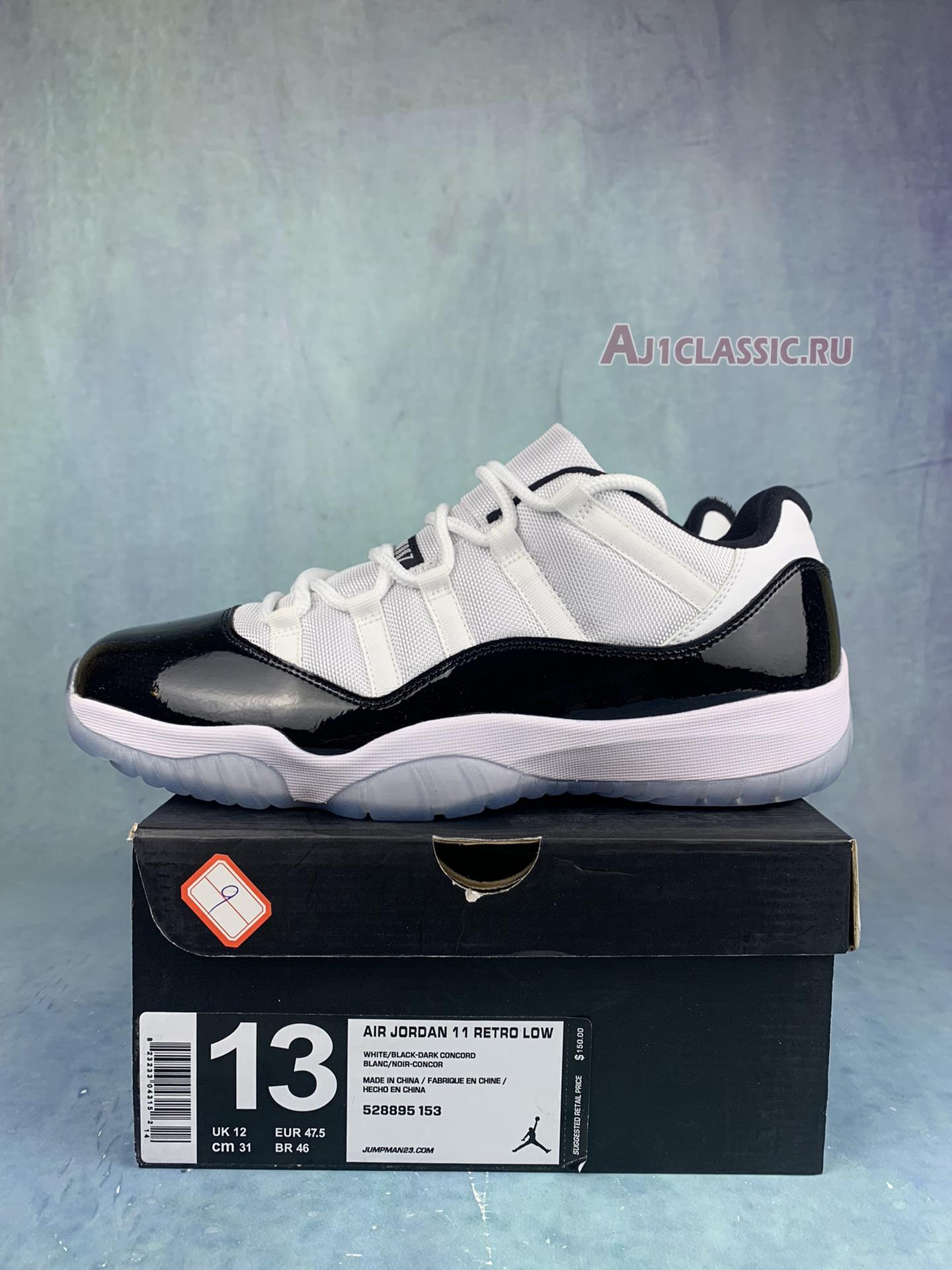 New Air Jordan 11 Retro Low "Concord" 528895-153-2 Shoes