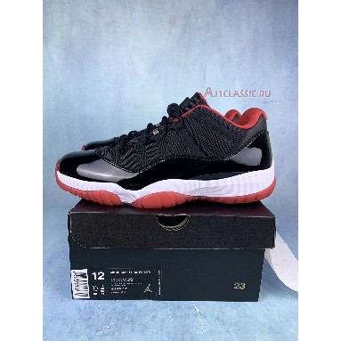 Air Jordan 11 Retro Low Bred 528895-012-2 Black/True Red-White Sneakers