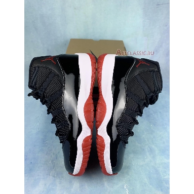 Air Jordan 11 Retro Bred 378037-061-2 Black/White/Varsity Red Sneakers