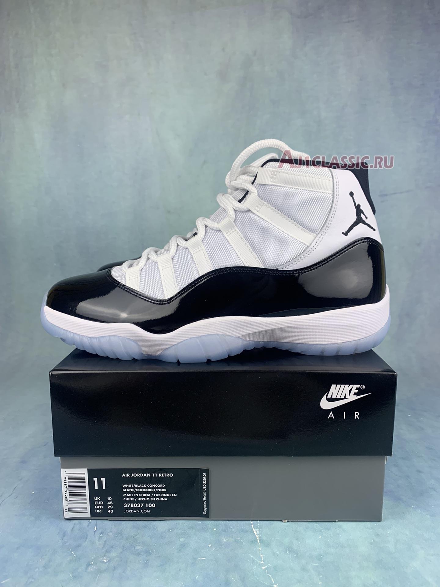 Air Jordan 11 Retro "Concord" 378037-100-2