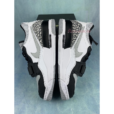 Jordan Legacy 312 Low Light Smoke Grey CD7069-105 White/Wolf Grey-Black Mens Womens Shoes