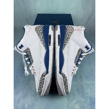 Air Jordan 3 Retro Washington Wizards CT8532-148 White/Metallic Copper/True Blue/Cement Grey Sneakers