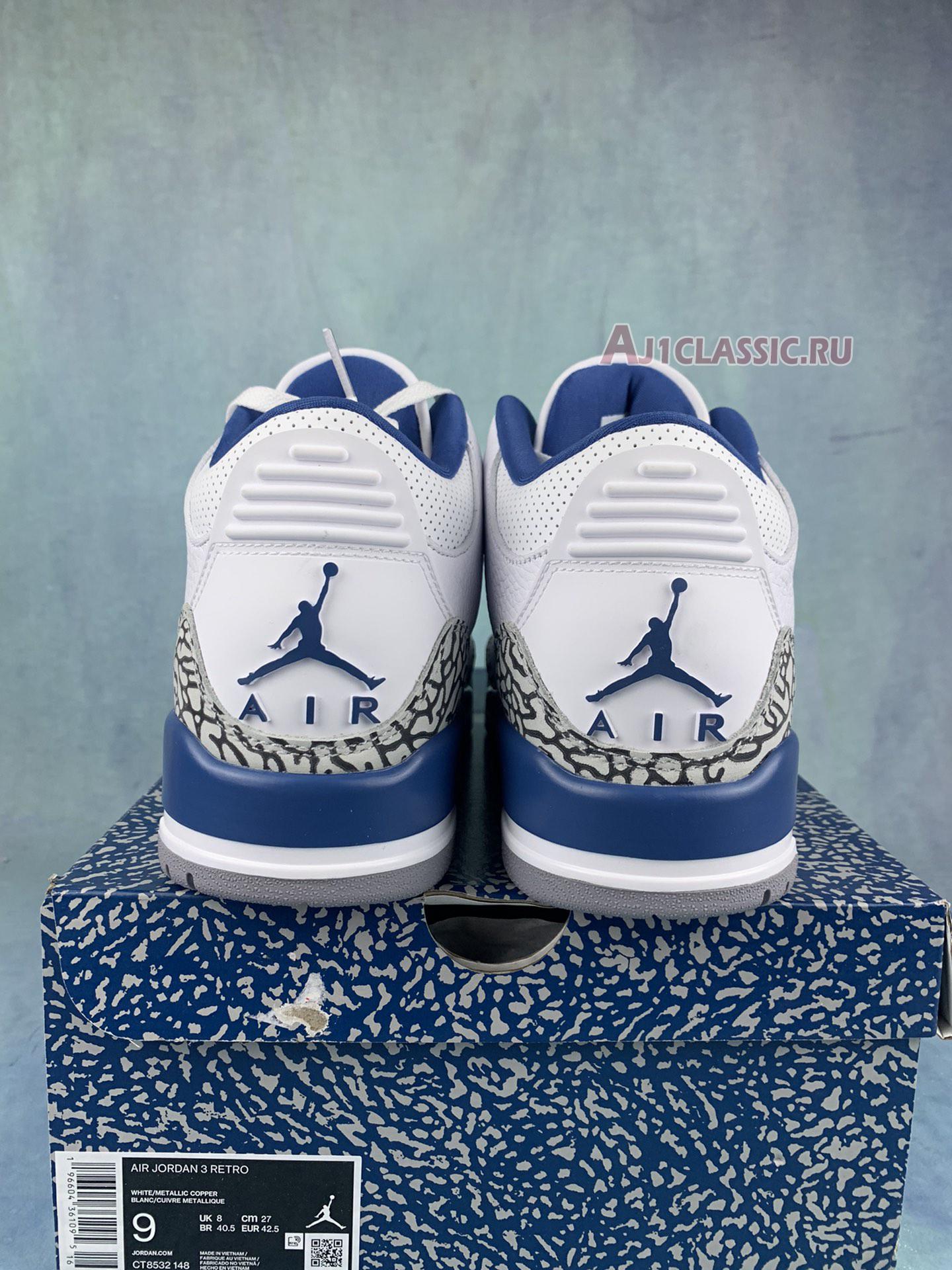 Air Jordan 3 Retro "Washington Wizards" CT8532-148