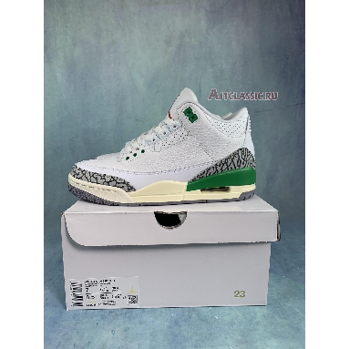 Air Jordan 3 Retro Lucky Green CK9246-136 White/Lucky Green/Varsity Red/Cement Grey/Sail Mens Womens Shoes