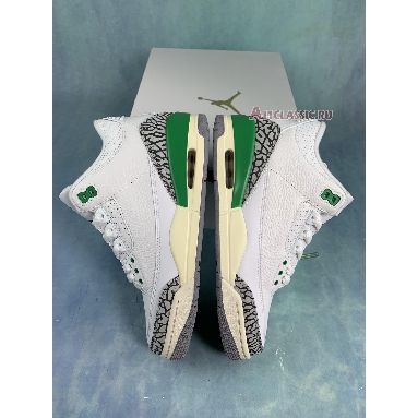 Air Jordan 3 Retro Lucky Green CK9246-136 White/Lucky Green/Varsity Red/Cement Grey/Sail Mens Womens Shoes