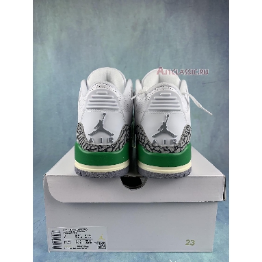 Air Jordan 3 Retro Lucky Green CK9246-136 White/Lucky Green/Varsity Red/Cement Grey/Sail Mens Womens Shoes