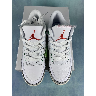 Air Jordan 3 Retro Lucky Green CK9246-136 White/Lucky Green/Varsity Red/Cement Grey/Sail Mens Womens Shoes