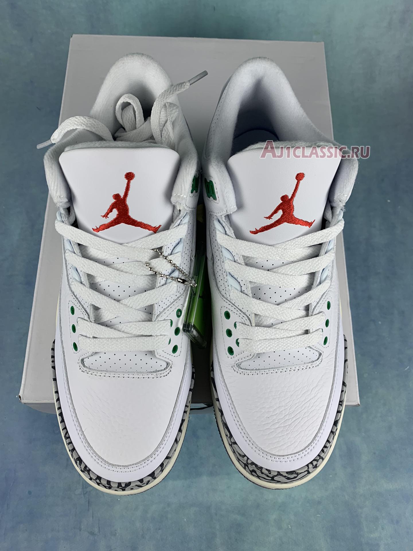 New Air Jordan 3 Retro "Lucky Green" CK9246-136 Shoes