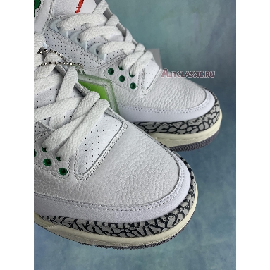 Air Jordan 3 Retro Lucky Green CK9246-136 White/Lucky Green/Varsity Red/Cement Grey/Sail Mens Womens Shoes