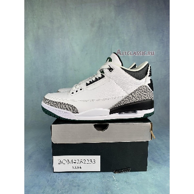 Air Jordan 3 Retro Oregon Ducks SP11-MNJDLS-460-Z White/Green/Black Sneakers