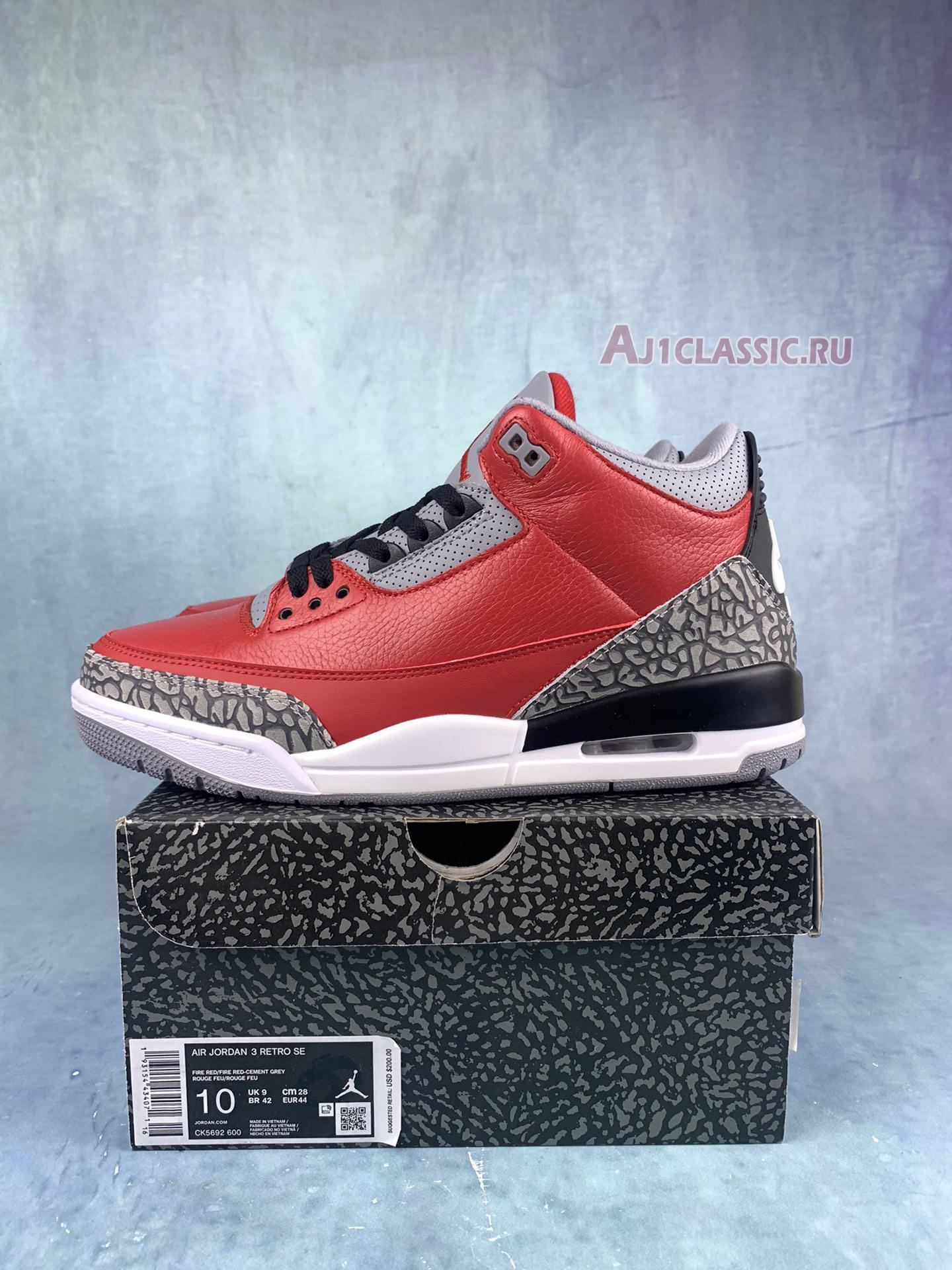 New Air Jordan 3 Retro SE "Unite" CK5692-600-2 Shoes