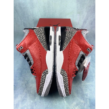 Air Jordan 3 Retro SE Unite CK5692-600-2 Fire Red/Fire Red/Cement Grey/Black Mens Womens Shoes