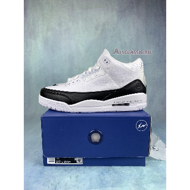 Fragment Design x Air Jordan 3 Retro SP White DA3595-100-2 White/Black/White Sneakers