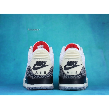 Air Jordan 3 Retro White Cement Reimagined DN3707-100 Summit White/Fire Red/Black/Cement Grey Mens Womens Shoes