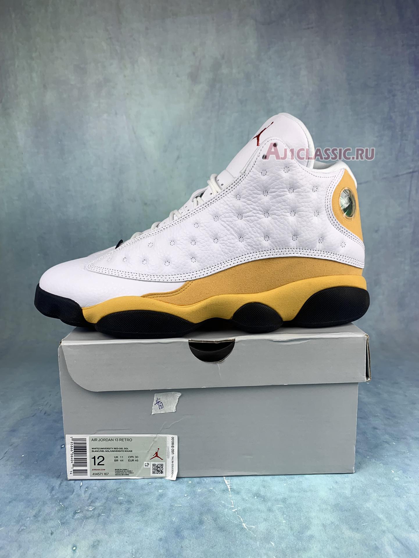 New Air Jordan 13 Retro "Del Sol" 414571-167-2 Shoes