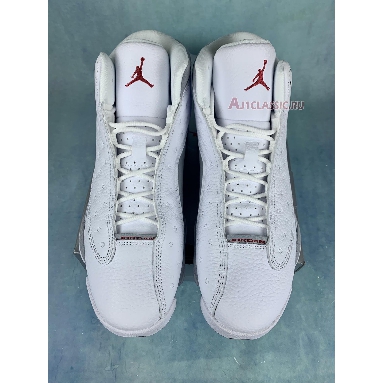 Air Jordan 13 Retro White Wolf Grey 414571-160 White/True Red/Wolf Grey Mens Womens Shoes