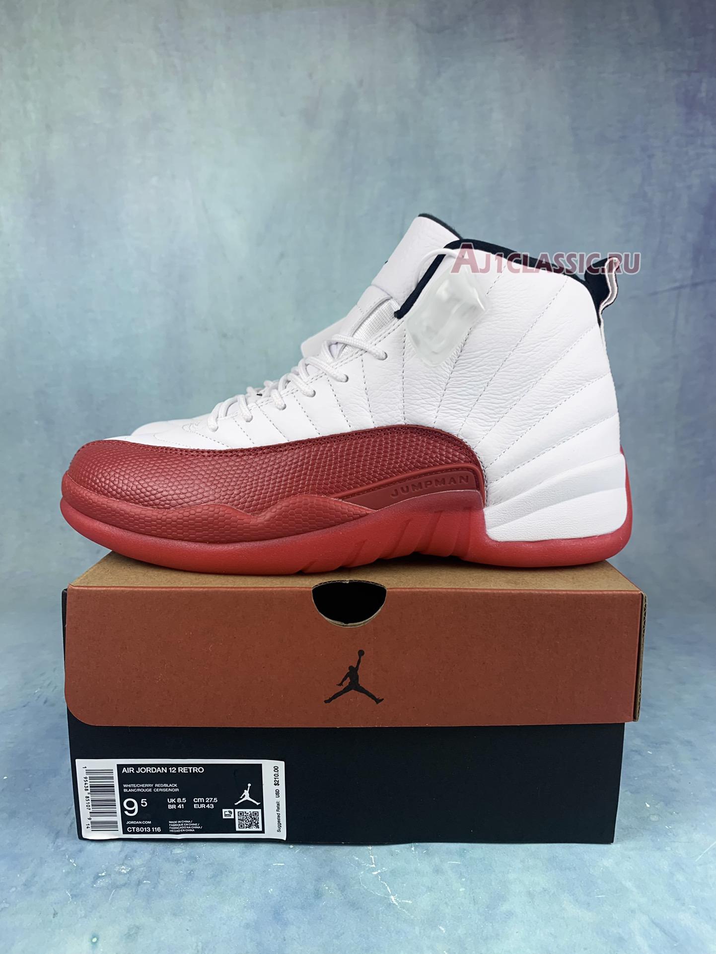 New Air Jordan 12 Retro "Cherry" CT8013-116 Shoes