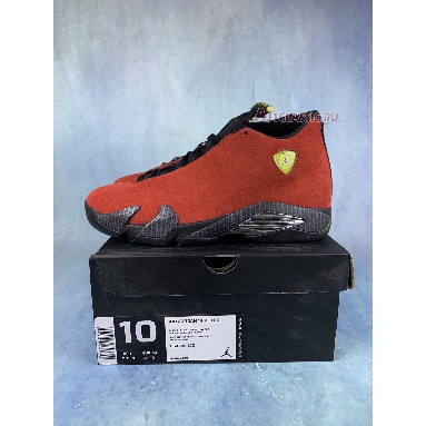 Air Jordan 14 Retro Ferrari 654459-670-2 Challenge Red/Black/Vibrant Yellow/Anthracite Sneakers