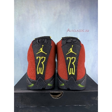 Air Jordan 14 Retro Ferrari 654459-670-2 Challenge Red/Black/Vibrant Yellow/Anthracite Mens Womens Shoes