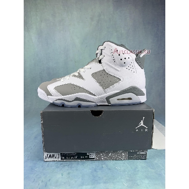 Air Jordan 6 Retro Cool Grey CT8529-100 White/Medium Grey/Cool Grey Sneakers