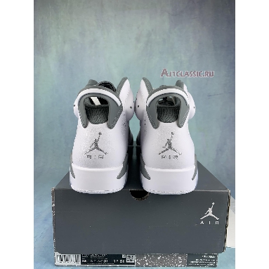 Air Jordan 6 Retro Cool Grey CT8529-100 White/Medium Grey/Cool Grey Mens Womens Shoes