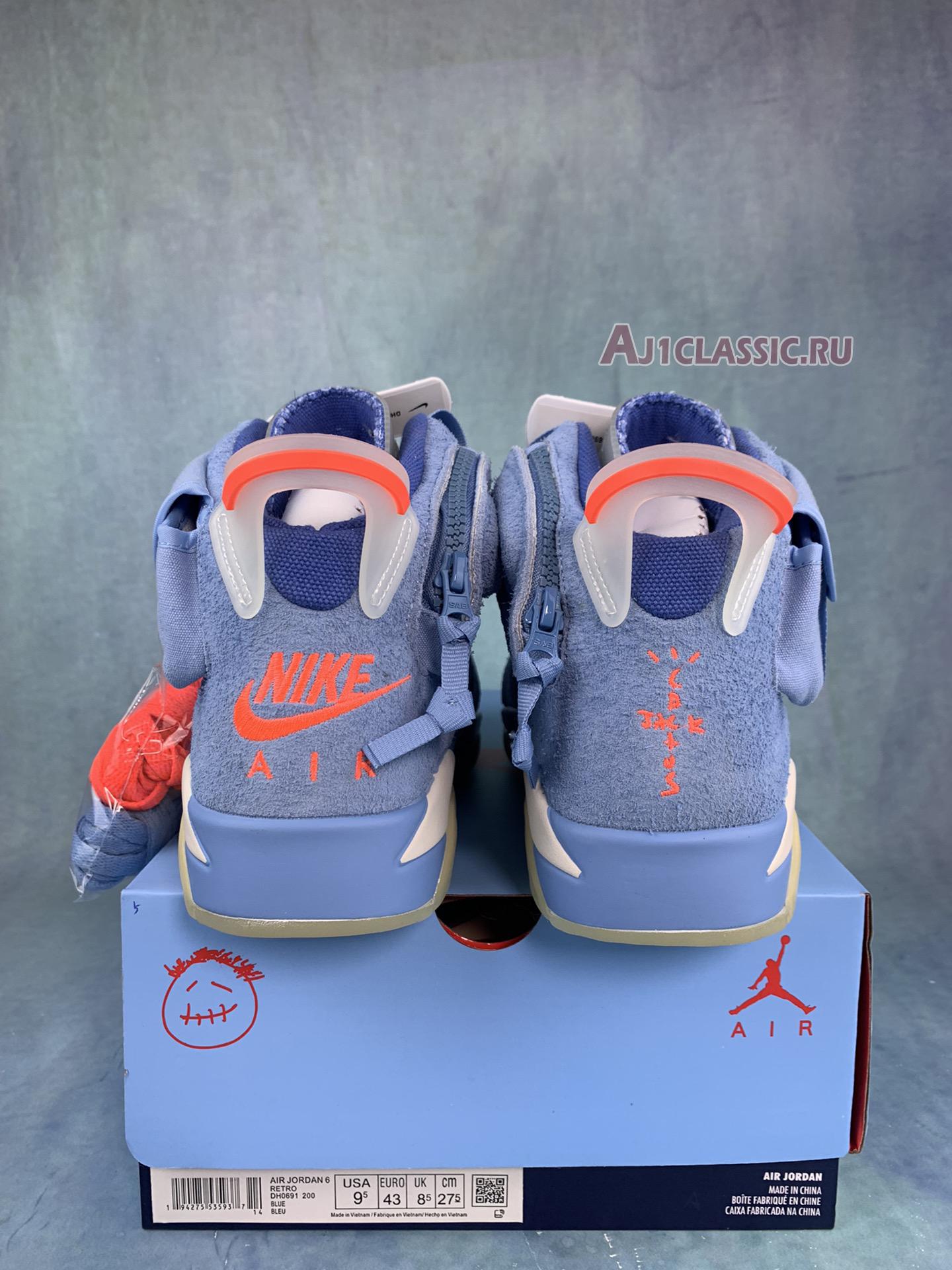 Travis Scott x Air Jordan 6 "Houston Oilers" DH0690-400-2