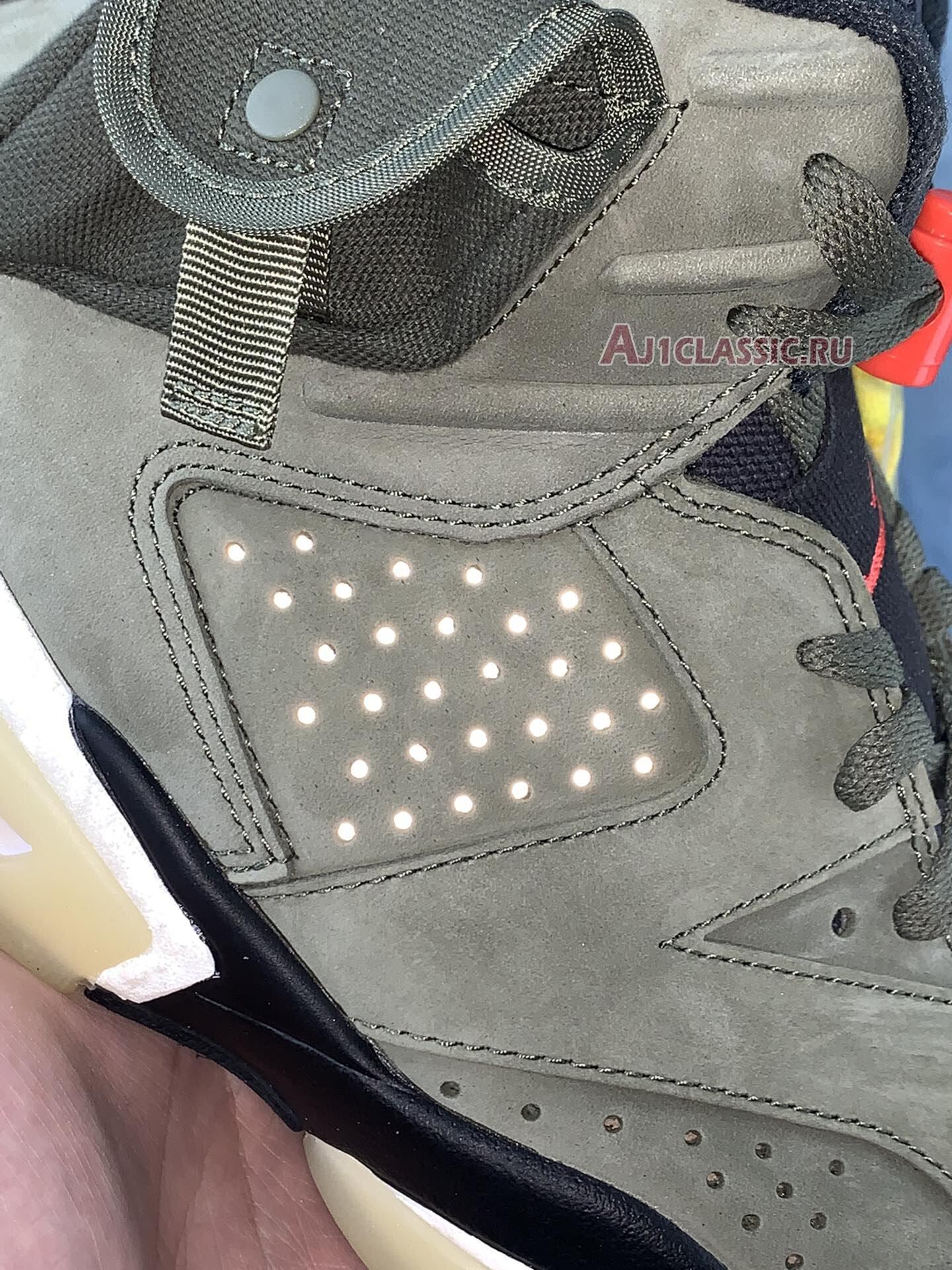 Travis Scott x Air Jordan 6 Retro "Olive" CN1084-200-2