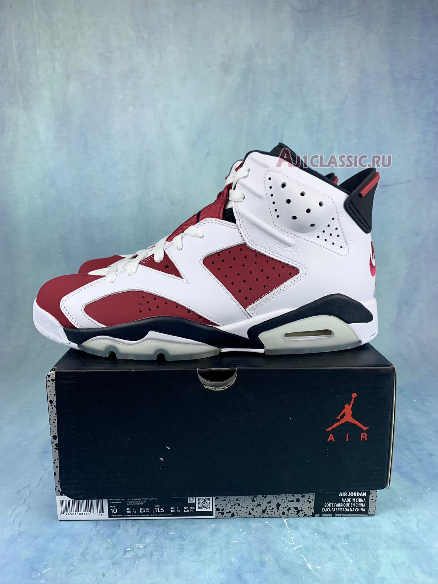 Air Jordan 6 Retro OG "Carmine 2021"  CT8529-106-2