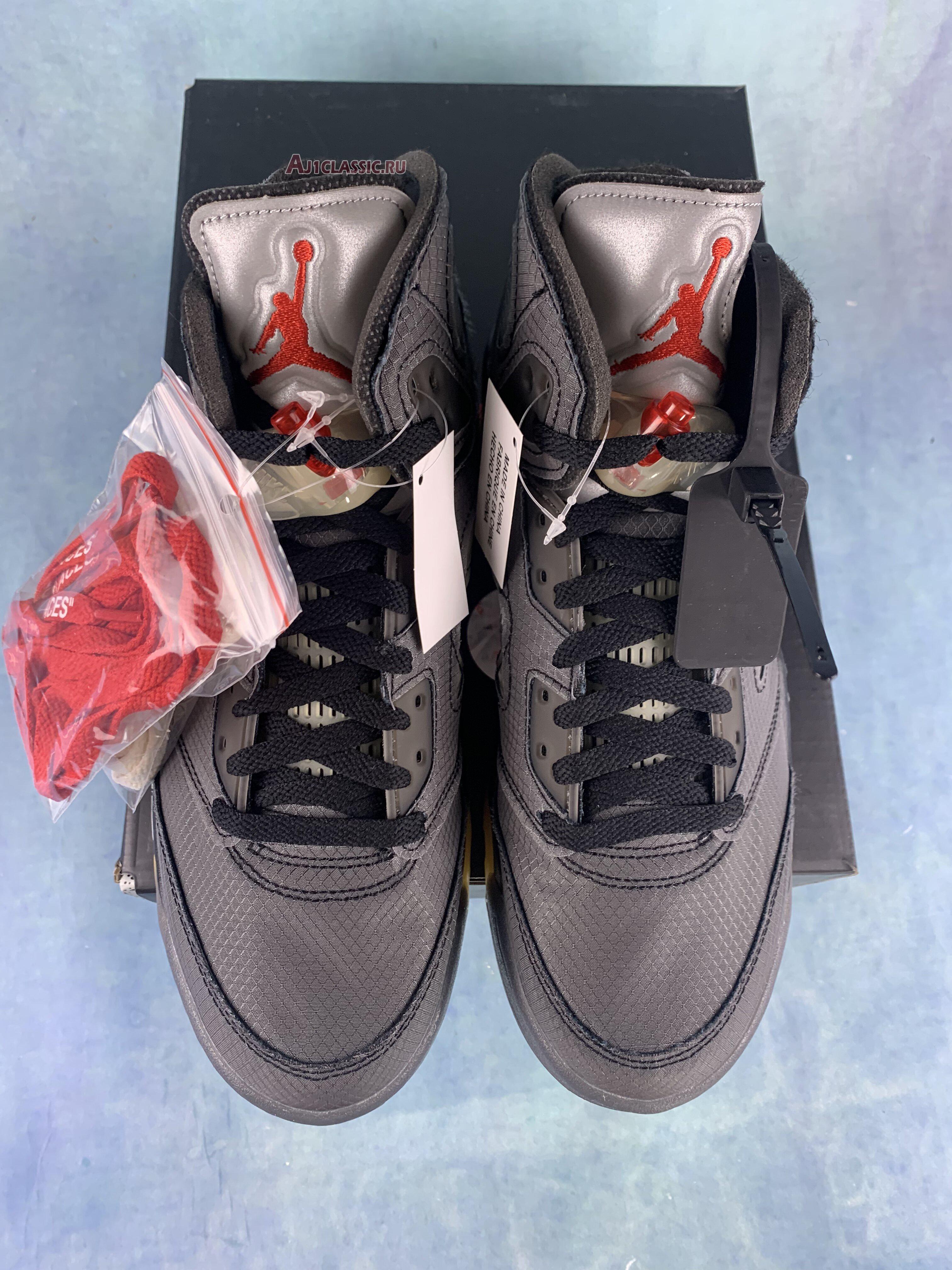 Off-White x Air Jordan 5 Retro SP "Muslin" CT8480-001-2