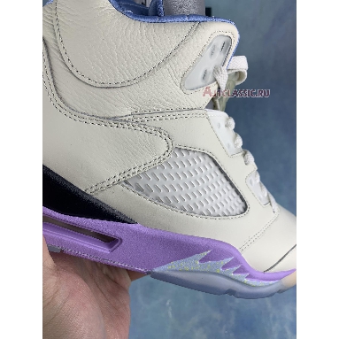 DJ Khaled x Air Jordan 5 Sail DV4982-175-2 Sail/Washed Yellow-Violet Star Mens Womens Shoes