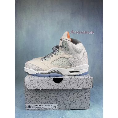 Air Jordan 5 Retro SE Craft FD9222-180 Light Orewood Brown/Safety Orange/Flat Pewter/Sail Sneakers