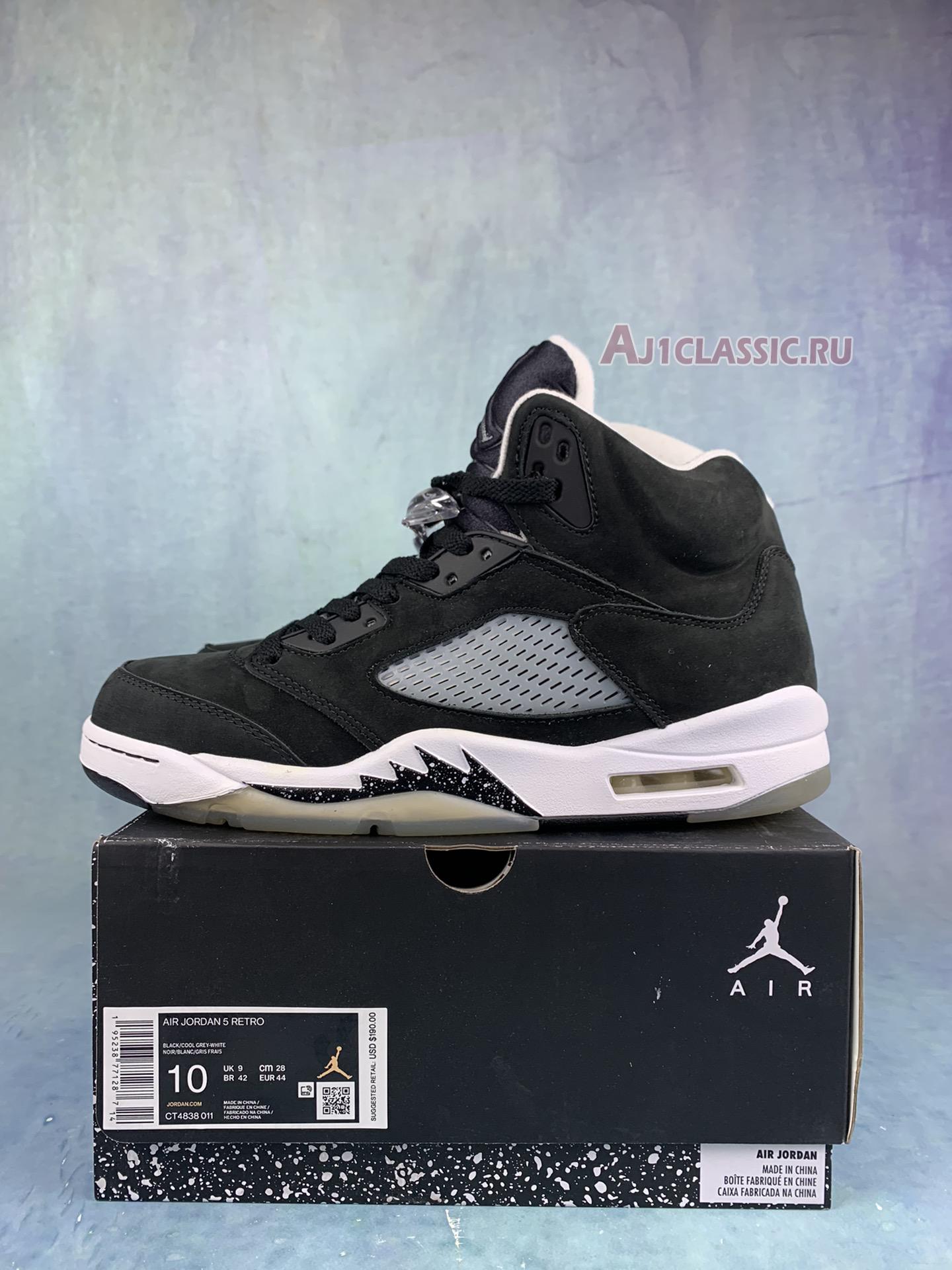 New Air Jordan 5 Retro "Oreo" CT4838-011-2 Shoes