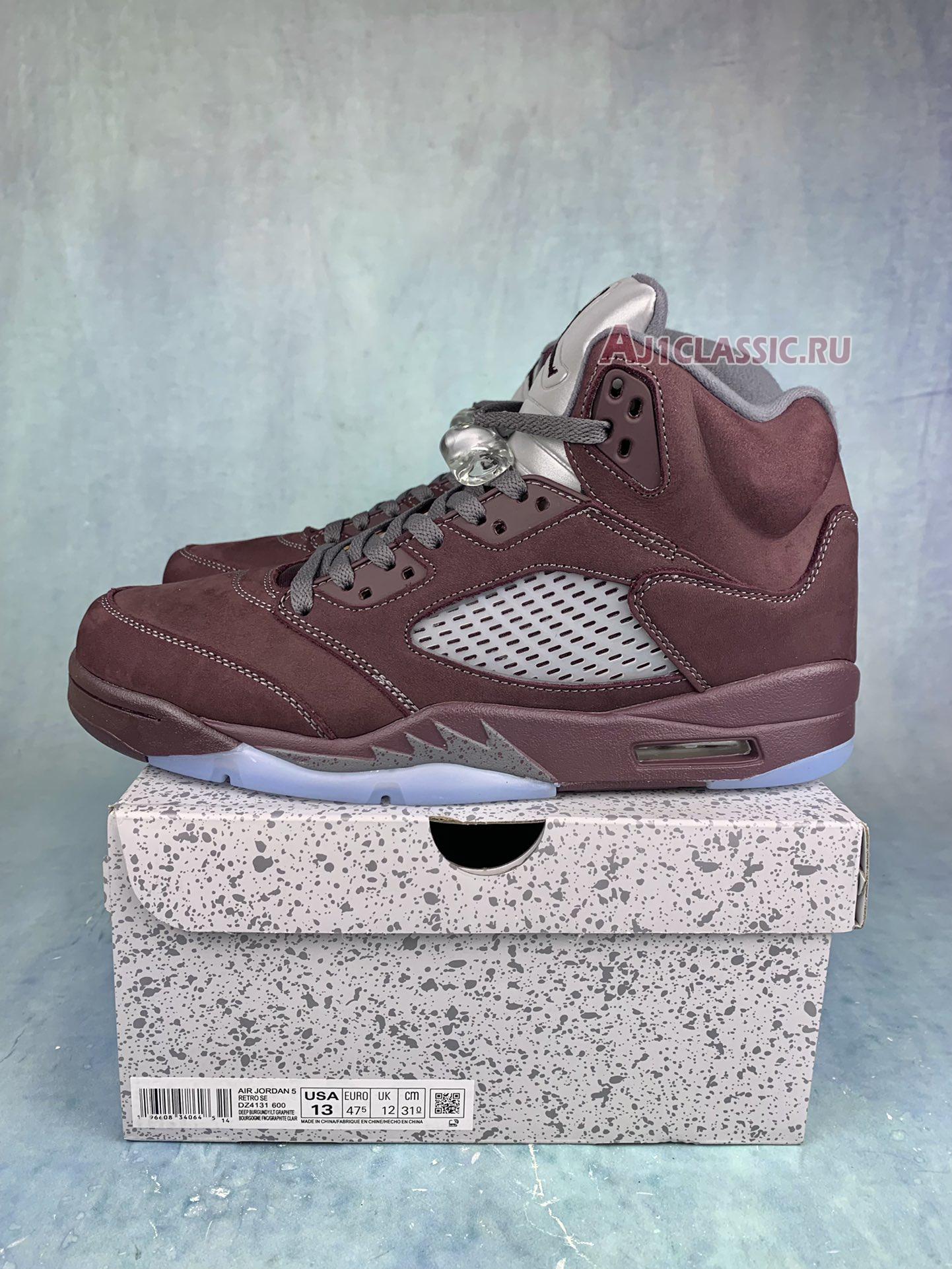 Air Jordan 5 Retro "Burgundy" 2023 DZ4131-600