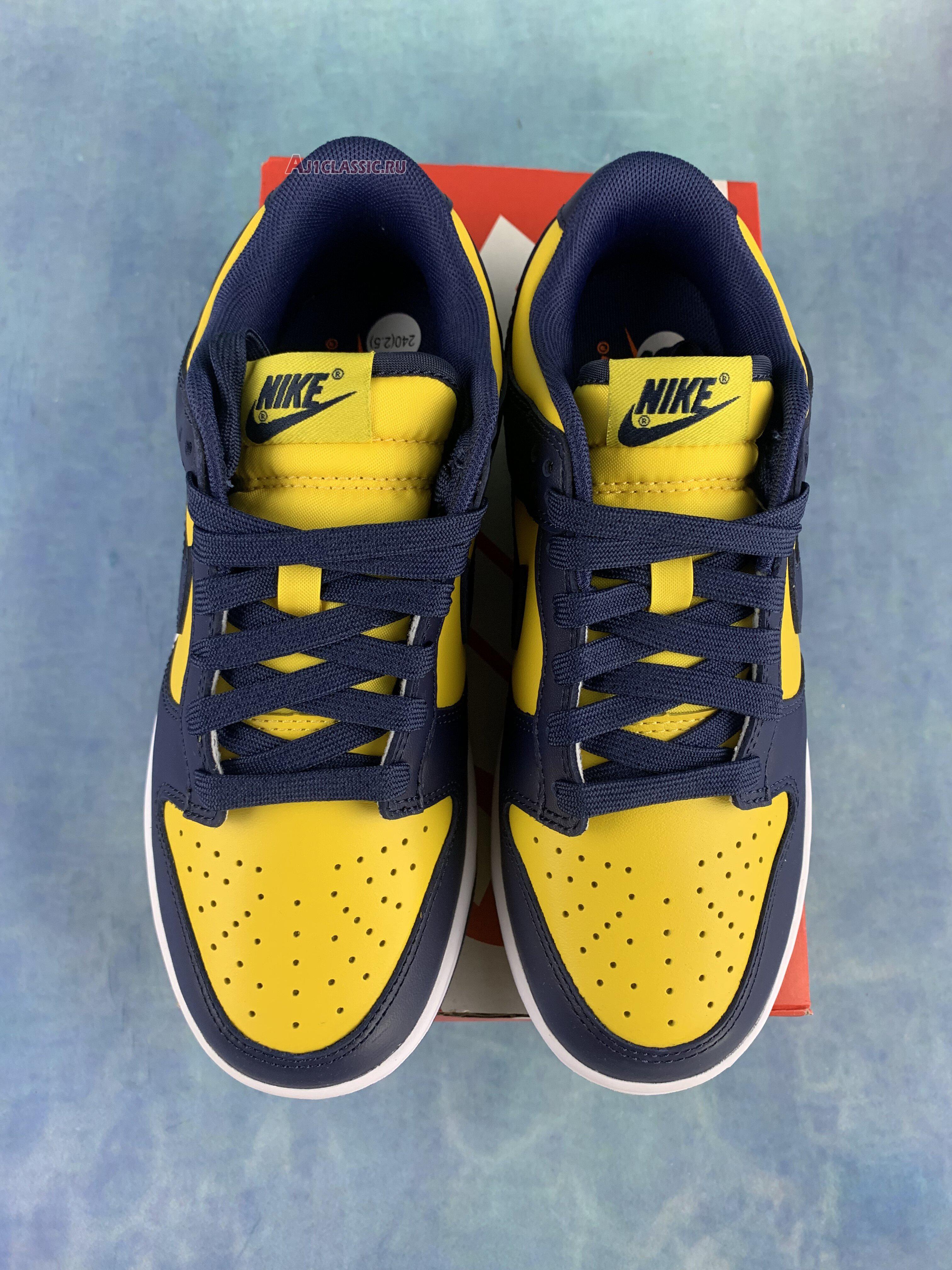 New Nike Dunk Low "Michigan" DD1391-700-2 Shoes