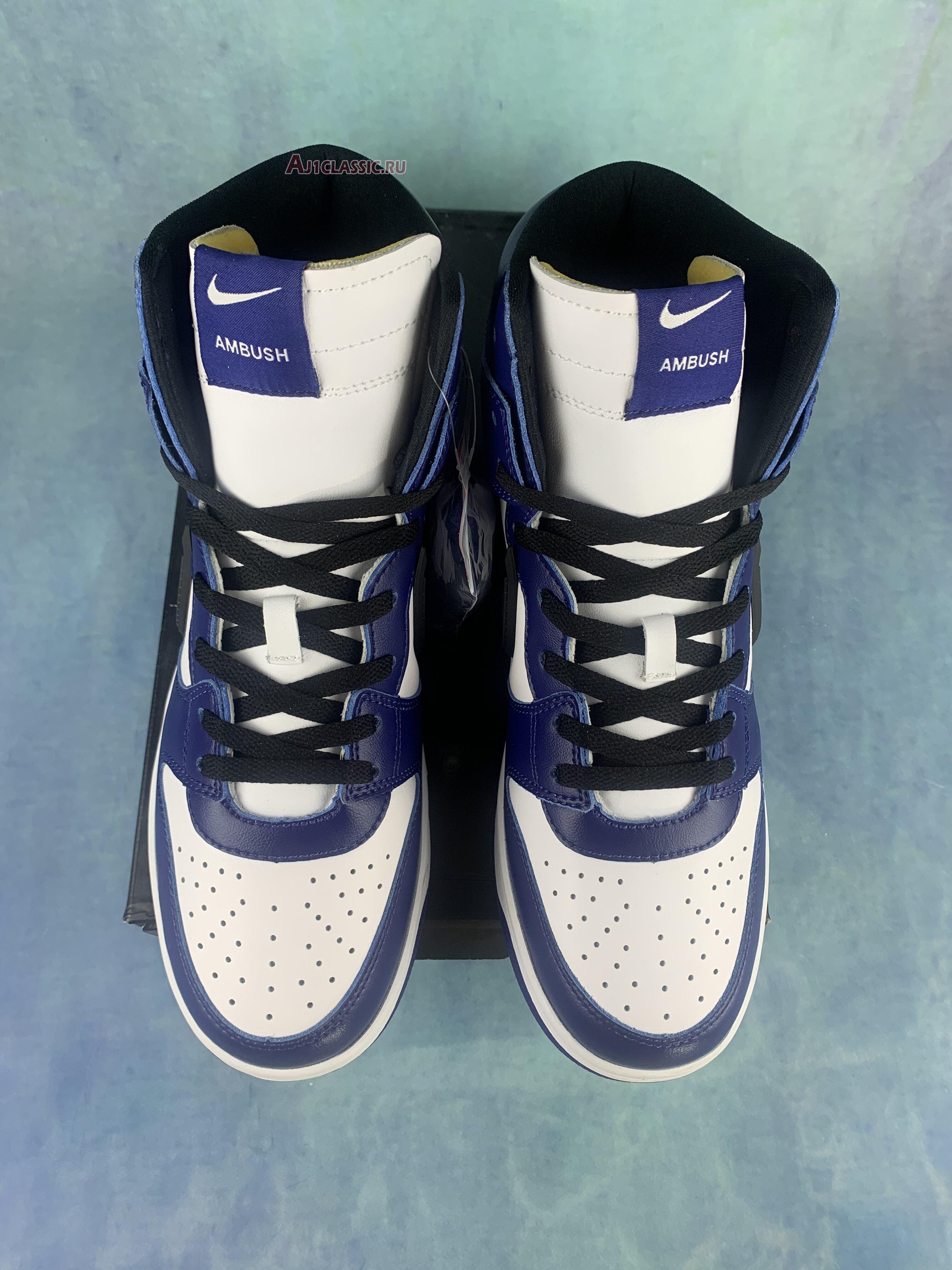 New AMBUSH x Nike Dunk High "Deep Royal" CU7544-400-2 Shoes